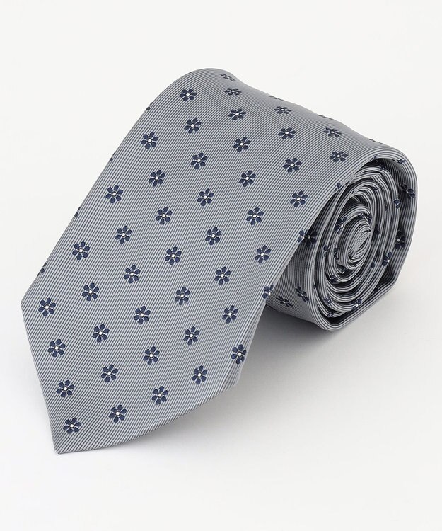 J.PRESS MEN 【FRESHERS COLLECTION】花小紋ネクタイ