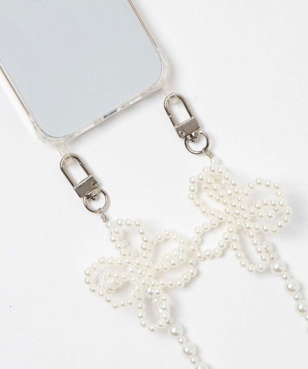 WEGO フラワーモチーフビーズストラップ 柄1