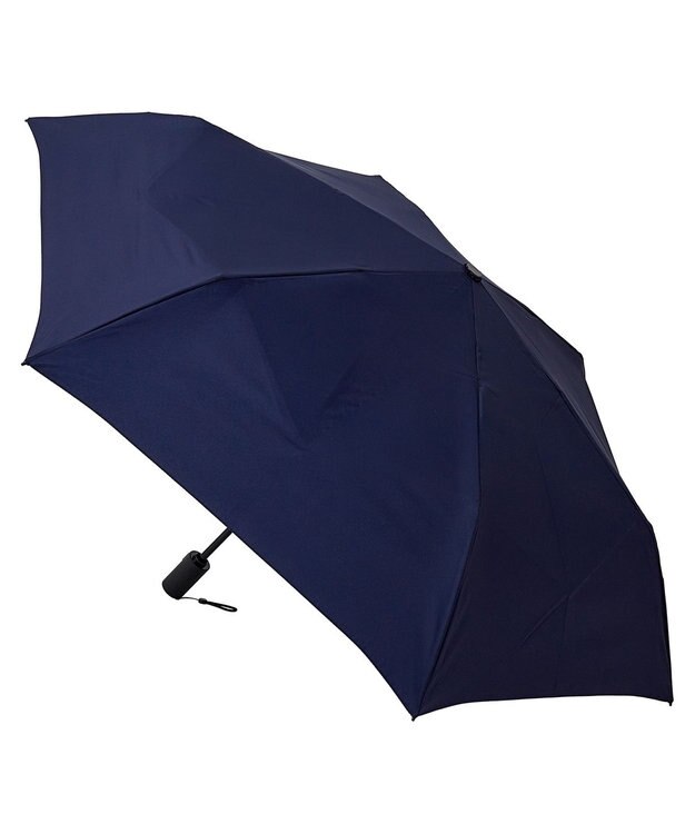 MOONBAT 【シリーズ累計本数20万本突破】3秒でたためる傘 urawaza(ウラワザ)  自動開閉傘 UV ネイビーブルー