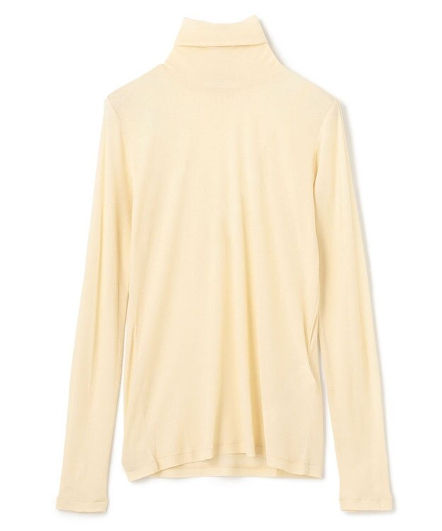 BEIGE， 【ロングセラー】SORE / シアーコットンハイネックカットソー Cream