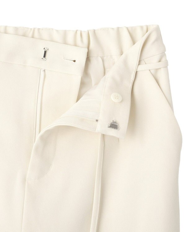 CRAFT STANDARD BOUTIQUE フロントタックロングスカート Ivory