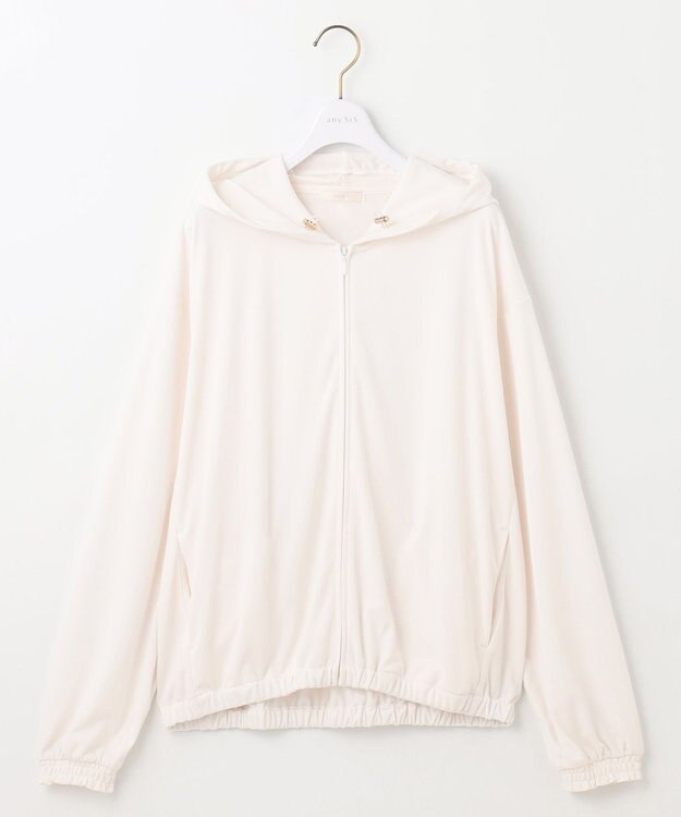 ANY SIS 【接触冷感・UVカット】ラッシュガード パーカー オフ