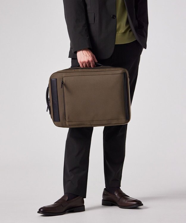 Paul Smith PS Paul Smith ビジネス ナイロン リュック ベージュ