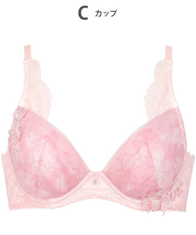 Wing 3/4カップブラ　【2660シリーズ】　ウイング／ワコール　PB2660 ピンク