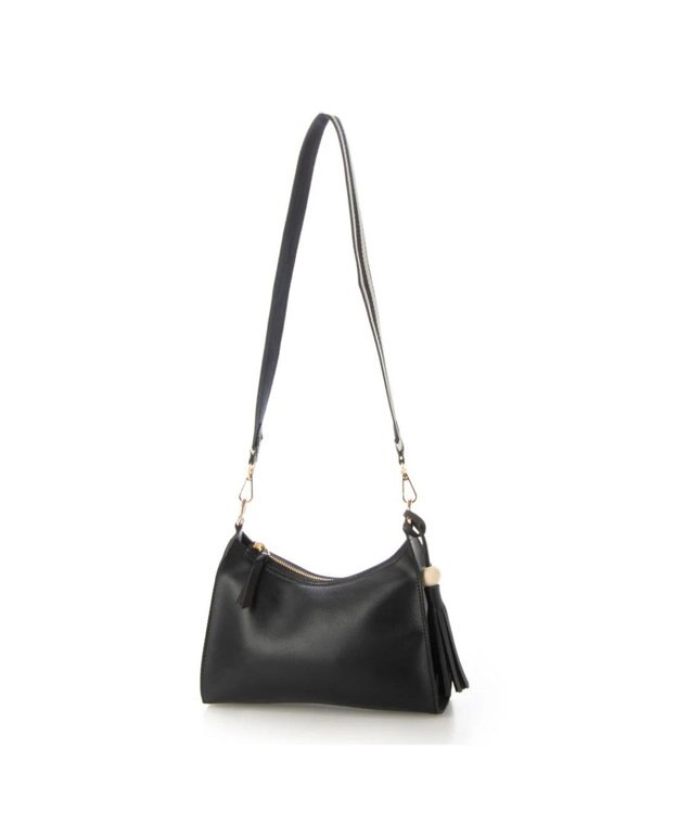 UNBILLION cachecache ウッドボールタッセルショルダー ブラック