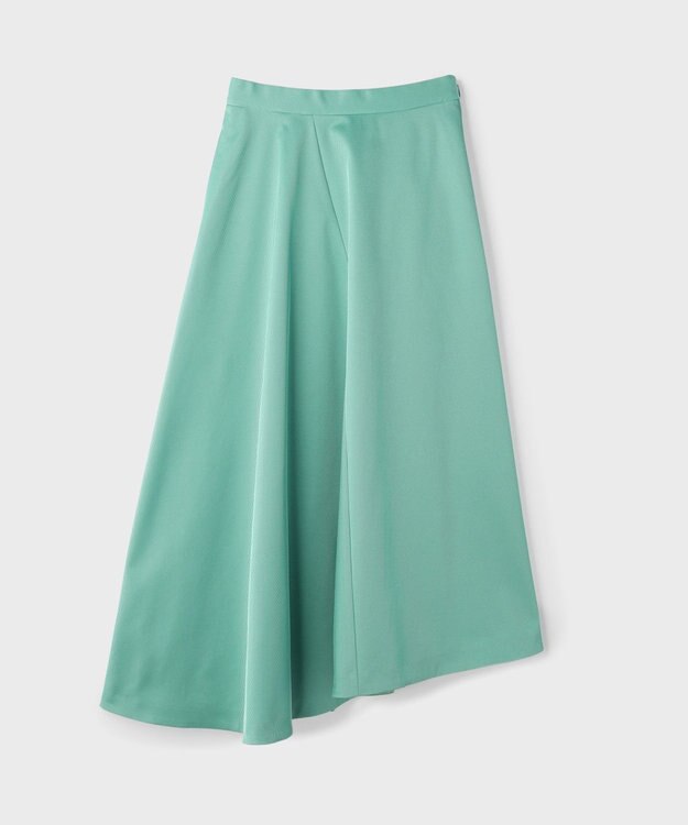 GRACE CONTINENTAL イレギュラーフレアスカート グリーン