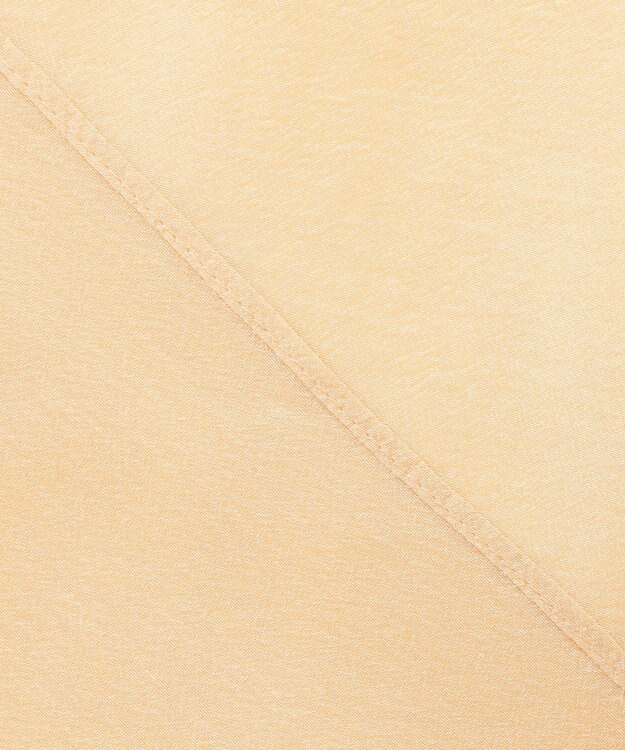 UNFILO シアー ラウンドテールブラウス ライトイエロー