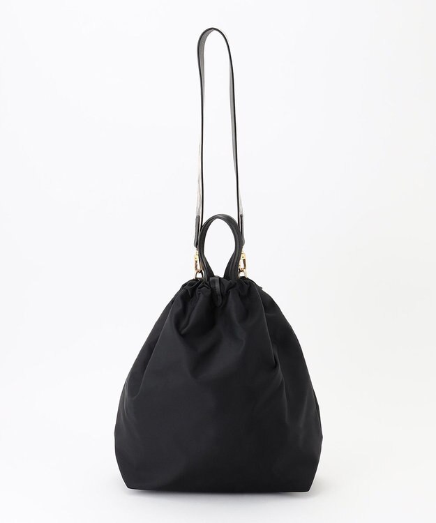 23区 ORSETTO ナイロン ショルダー バッグ ブラック系