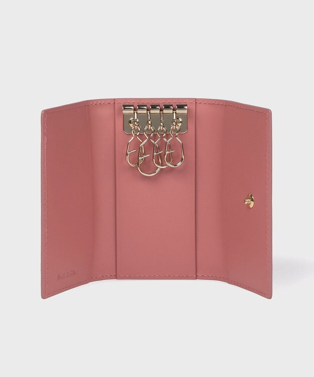 Paul Smith マーケトリースワールラビット キーケース ピンク