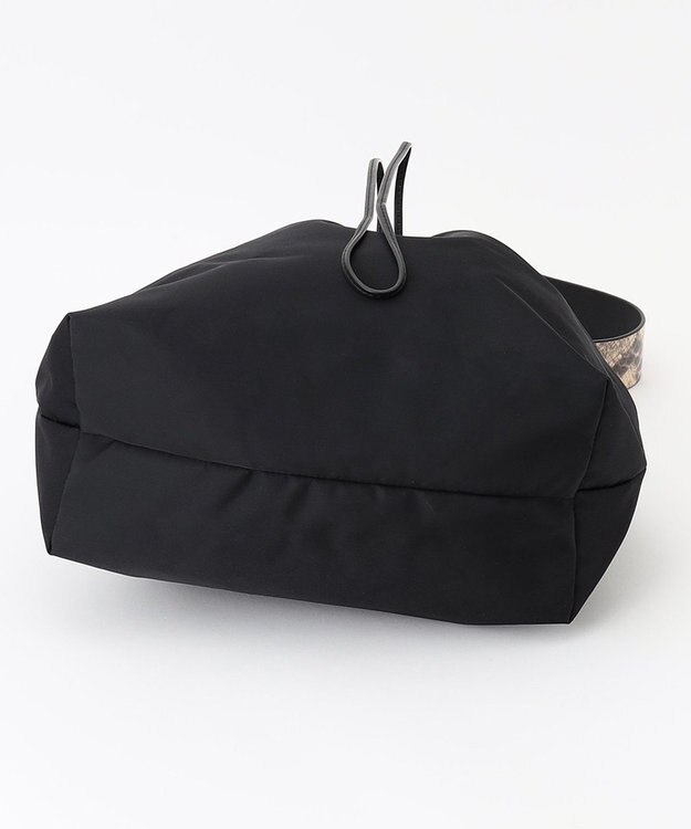 23区 ORSETTO ナイロン ショルダー バッグ ブラック系