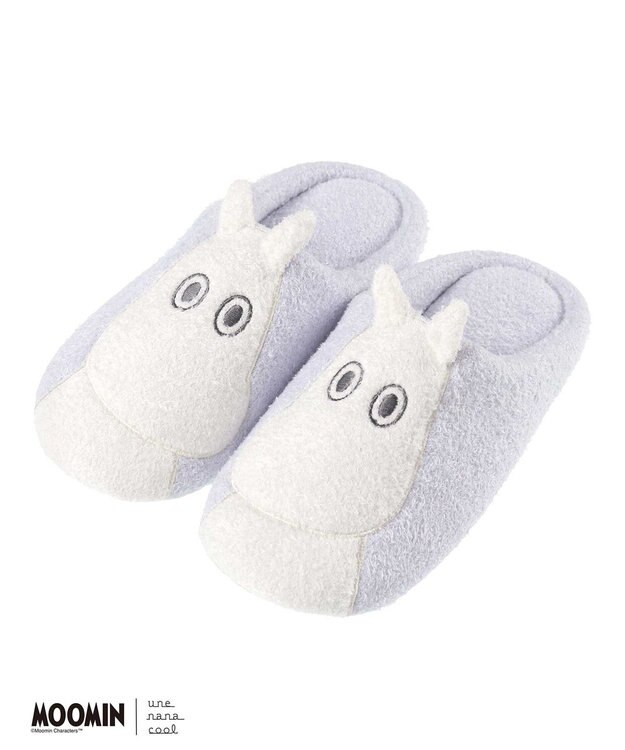 une nana cool 【MOOMIN × une nana cool 】なめらかふわもこルームシューズ PU