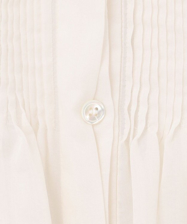 BEIGE， MONSIGNY / ギャザーブラウス Ecru