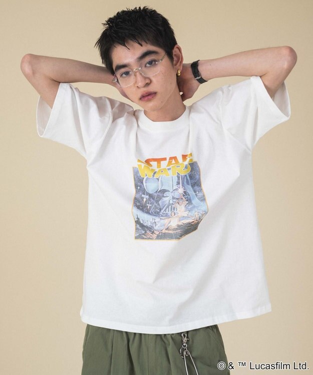 WEGO 【新柄追加/STARWARS/ユニセックス着用ITEM/SMLサイズ展開】STAR　WARS/グラフィックT（S） 柄1
