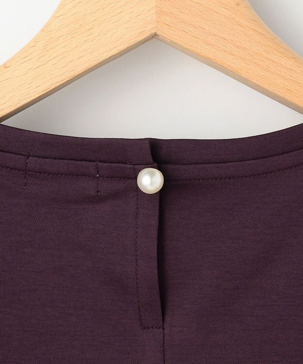 組曲 S 【先行予約】タッチミースムース ボリュームスリーブ カットソー マロンブラウン系