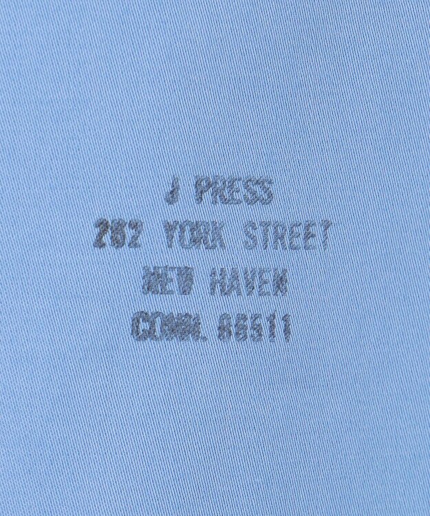J.PRESS MEN 【J.PRESS ORIGINALS】Finx Cotton Twill Baggy Fit Pullover Shirt サックスブルー系