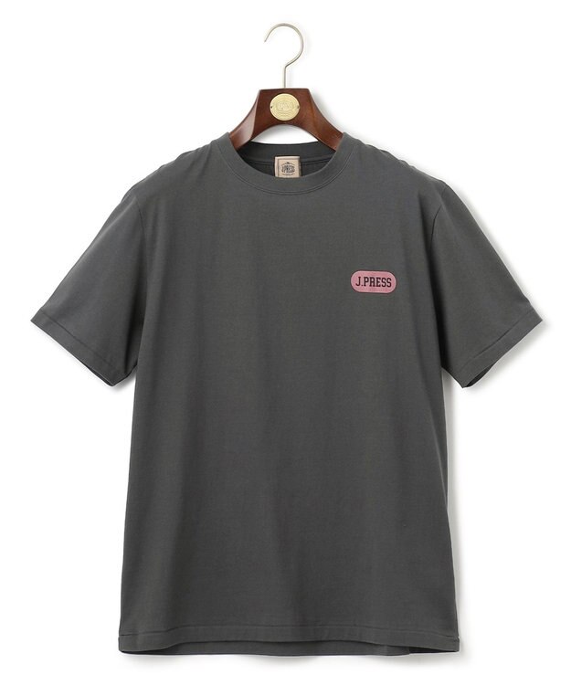 J.PRESS MEN 【WEB・一部店舗限定】ワンポイントロゴTシャツ グレー系