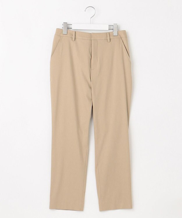 J.PRESS LADIES 【WEB限定カラーあり・洗える】セルロースリネンストレッチ テーパード パンツ ベージュ系
