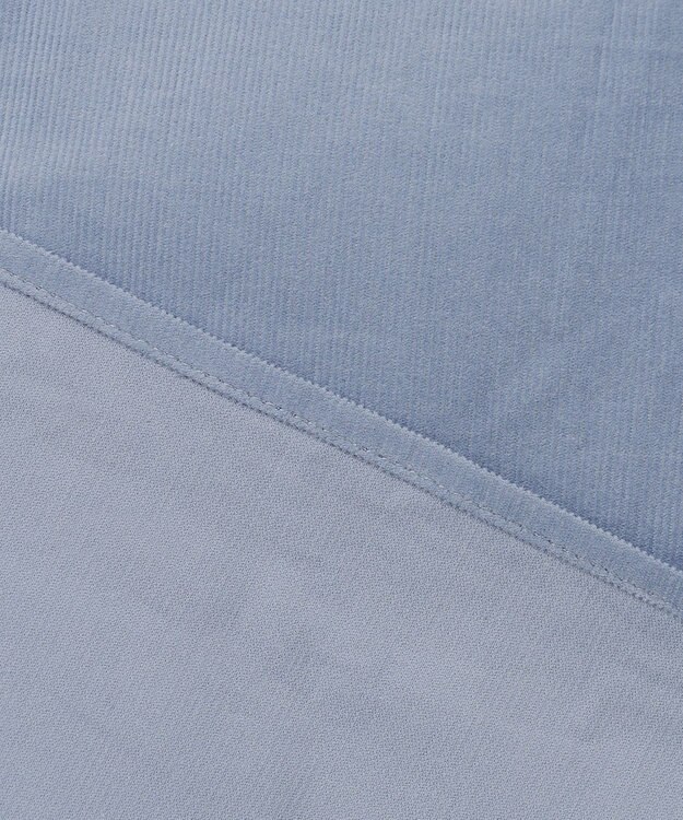 J.PRESS YORK STREET 【WOMEN】コーデュロイ シャツブルゾン ダルブルー系