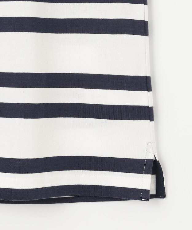 J.PRESS KIDS 【140-170cm】 ボーダービックシルエットＴシャツ ネイビー