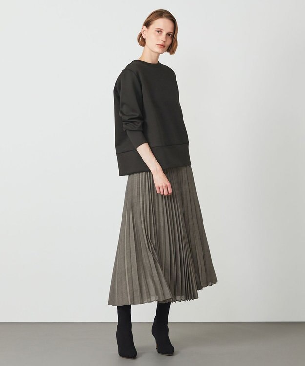 BEIGE， MOYE / プリーツスカート C Gray