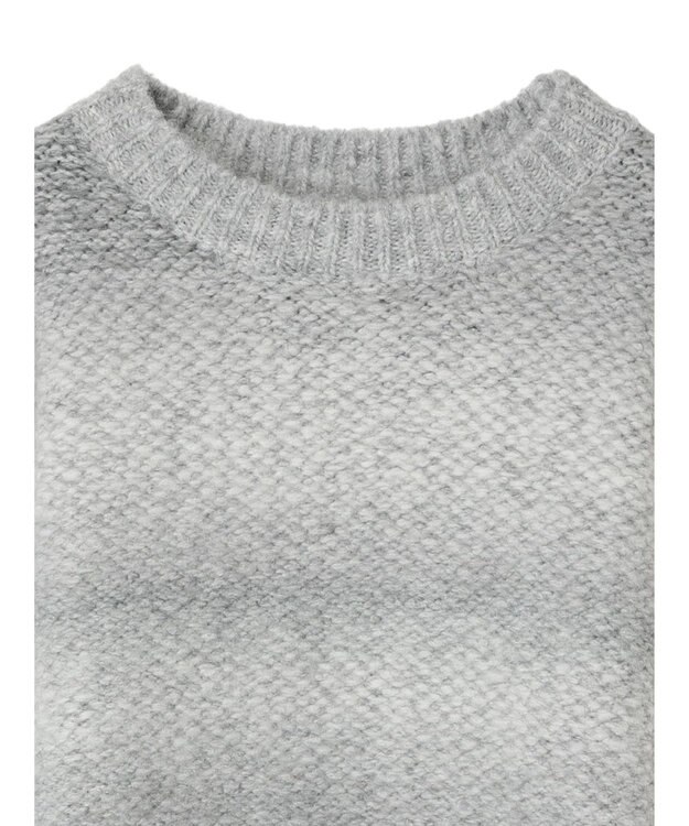 CRAFT STANDARD BOUTIQUE グラデーションクルーネックプルオーバー Gray