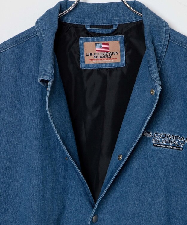 WEGO ヴィンテージスタジャン デニム淡色