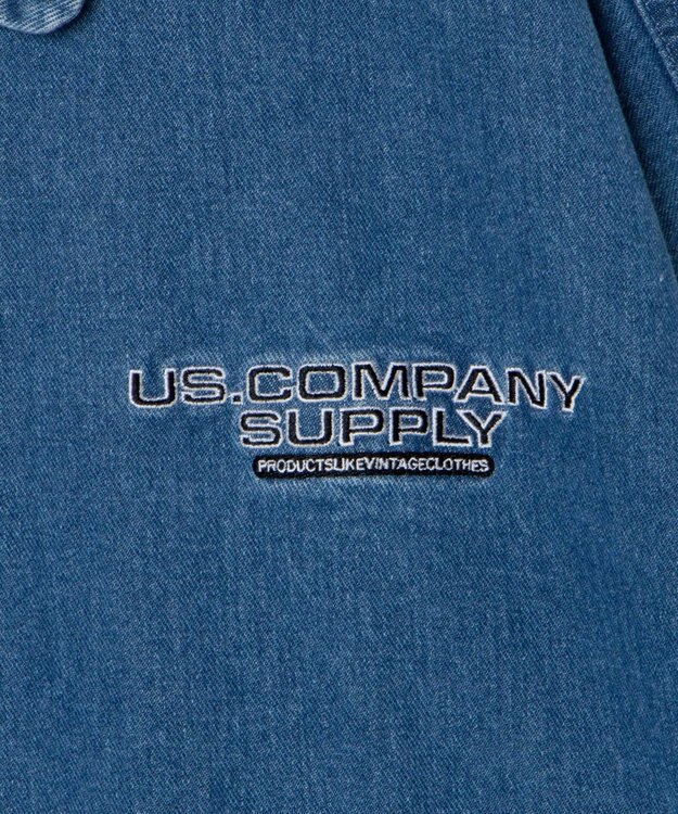 WEGO ヴィンテージスタジャン デニム淡色