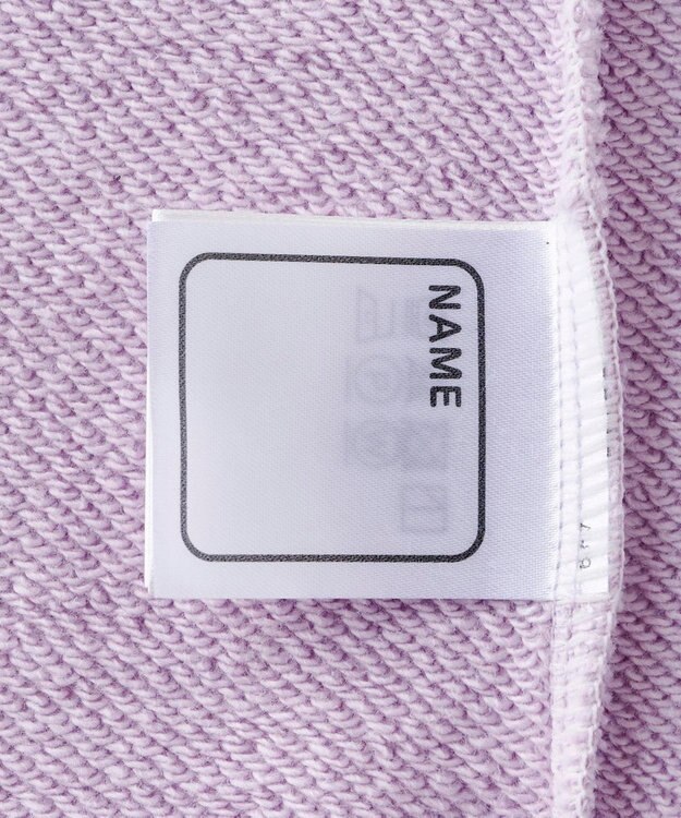 MIKI HOUSE HOT BISCUITS 【70-120cm】【Everyday Series】ワンポイント くすみカラー裏毛パイルトレーナー パープル