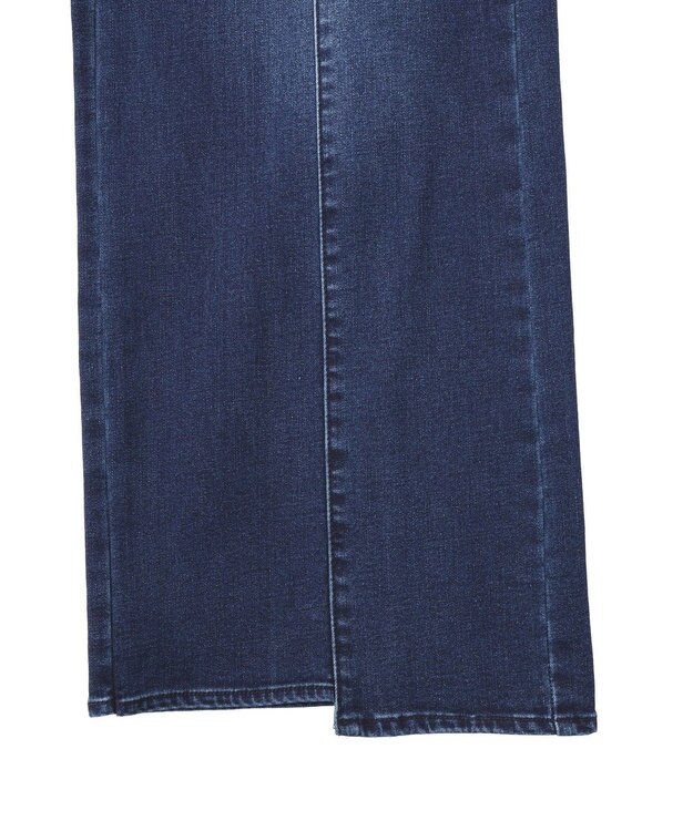 CRAFT STANDARD BOUTIQUE 裏起毛デニムワイドストレートパンツ Indigo