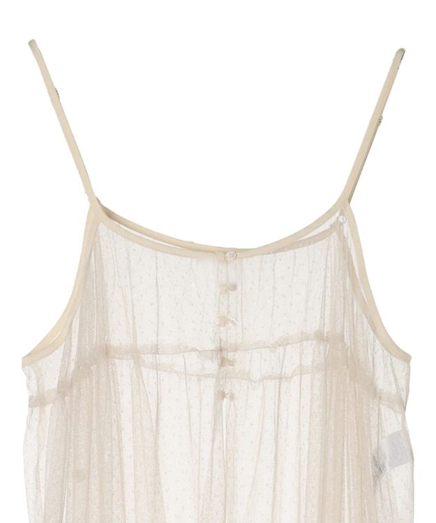 AMERICAN HOLIC チュールキャミワンピース Ivory