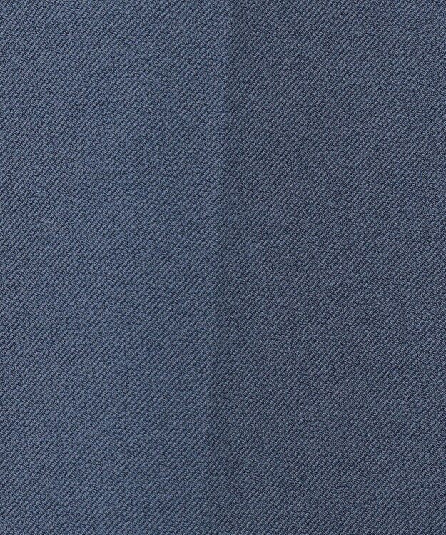 自由区 【裏起毛/撥水加工】TRギャバ テーパードパンツ ダルブルー系