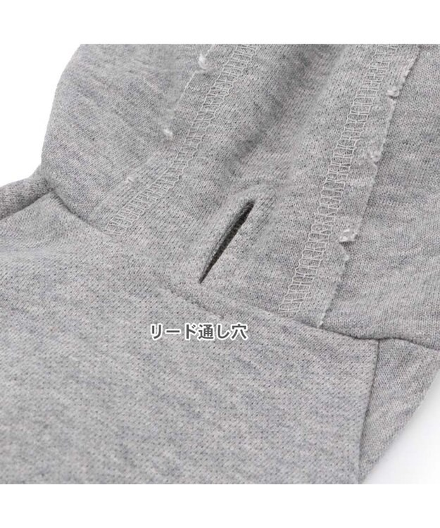 PET PARADISE Lee カットオフ パーカー 《グレー》 小型犬 グレー