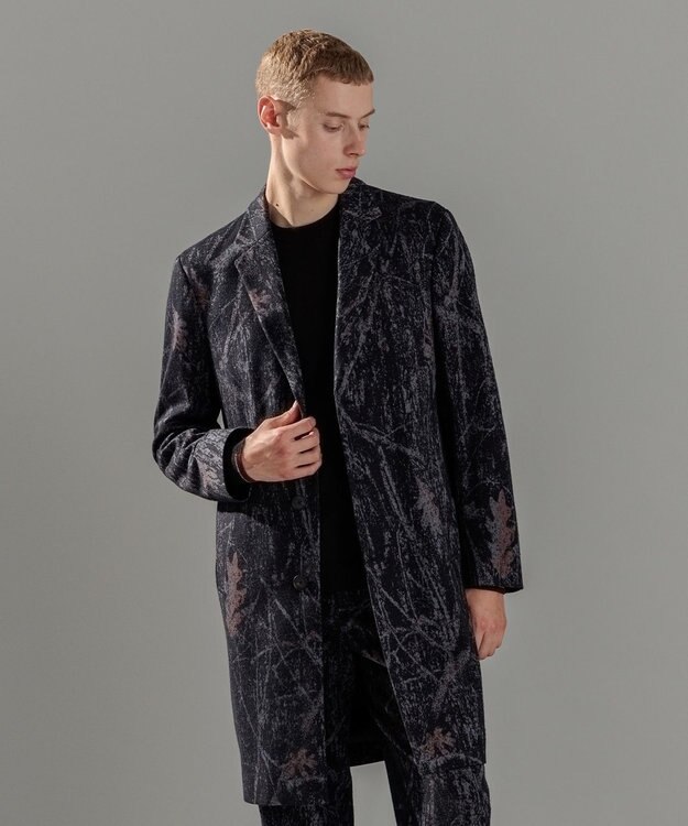 JOSEPH HOMME フォレストジャガード　チェスターコート