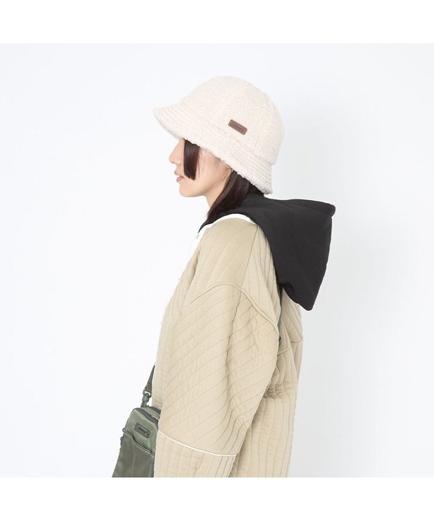 林八百吉商店 Coleman ボアメトロハット アイボリー