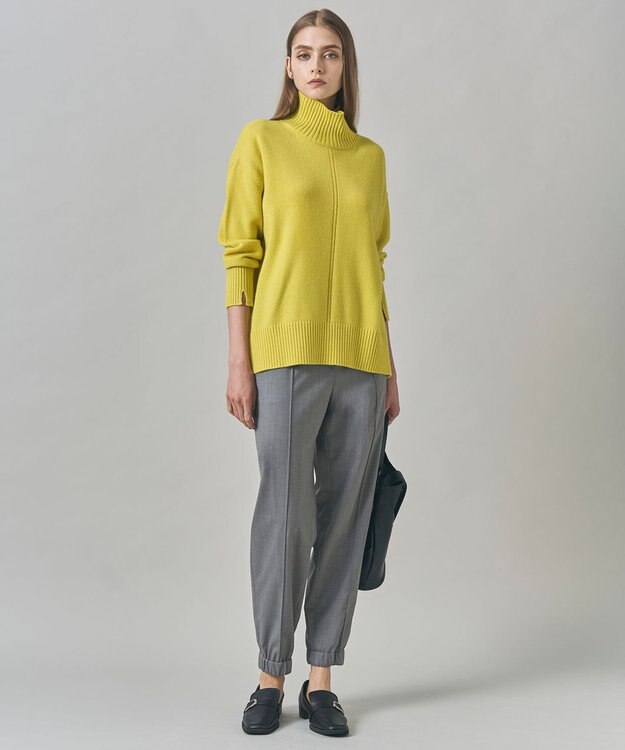 ICB 【洗える】T/Wブロード ジョグパンツ ライトグレー系