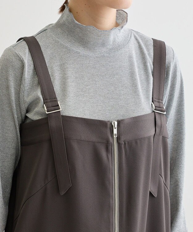 Green Parks ・ＥＬＥＮＣＡＲＥ　ＤＵＥ　ＺＩＰＵＰジャンスカ Charcoal Gray