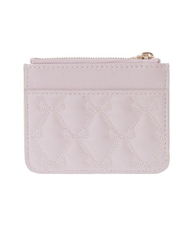 Maison de FLEUR リボンキルティングフラグメントケース Pink