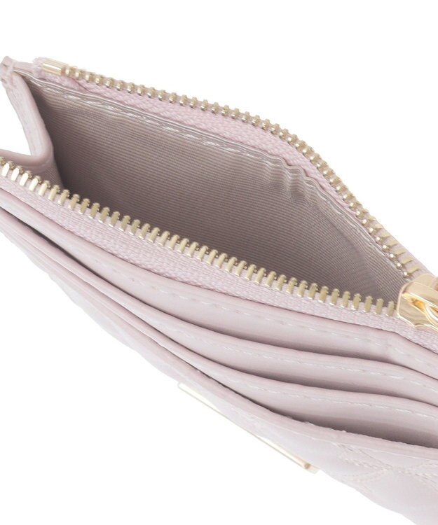 Maison de FLEUR リボンキルティングフラグメントケース Pink