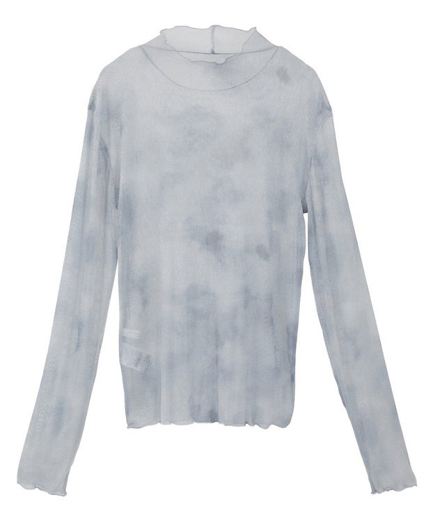 Green Parks シアー柄プルオーバー Charcoal Gray