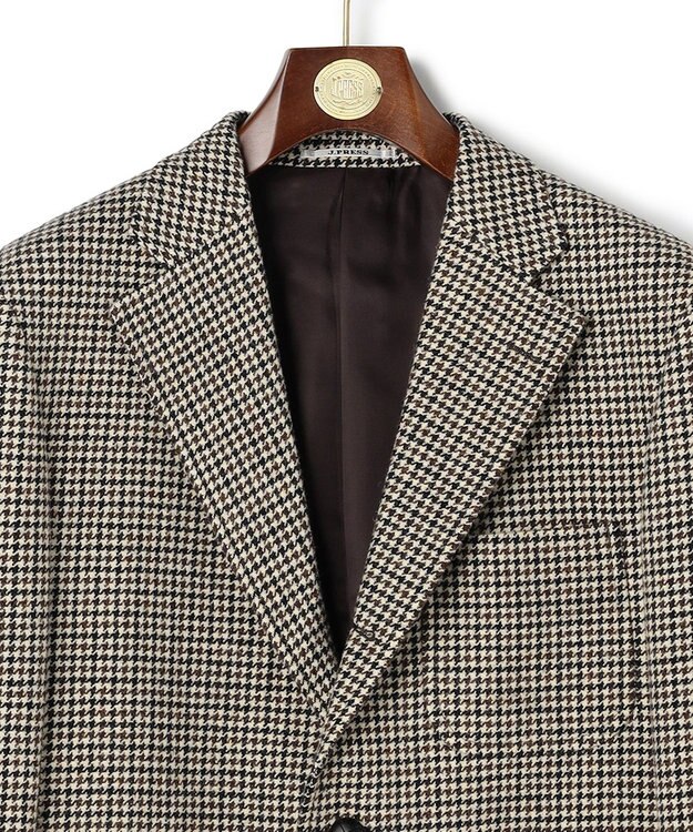 J.PRESS MEN 【MORGADO / モルガド】ハウンドトゥース ツイード ジャケット アイボリー系3