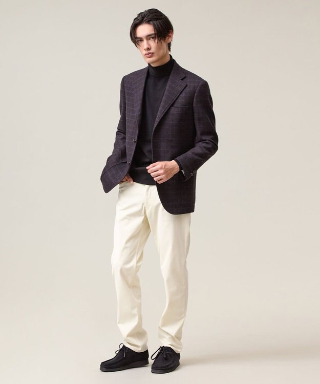 J.PRESS MEN 【LOVAT / ラバット】カントリーチェック ツイードジャケット / Authentic-Fit ダークブラウン系4