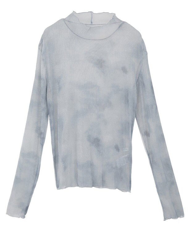 Green Parks シアー柄プルオーバー Charcoal Gray