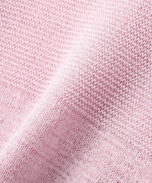 YECCA VECCA テープヤーンルーズニットプルオーバー Pink