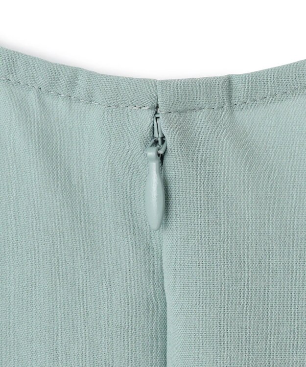 uncrave ドライタッチトロ ノースリーブブラウス アッシュブルー