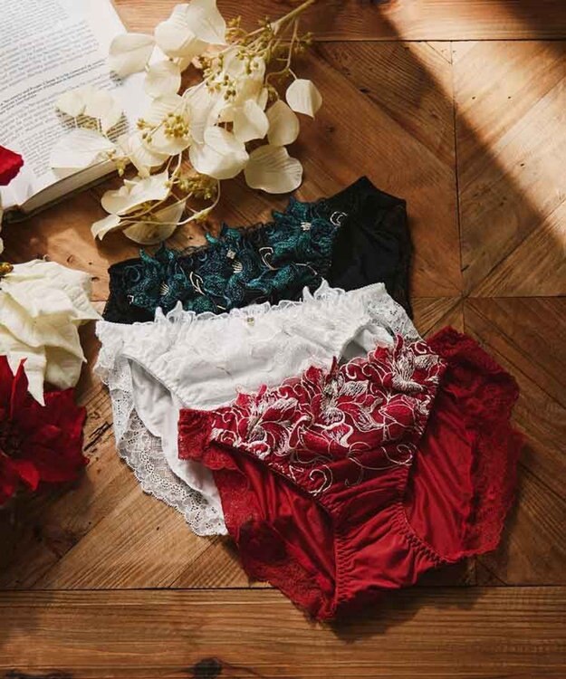 San-ai Resort（三愛水着楽園） エレガントコレクション2311ノーマルショーツ  【M・Lサイズ】【northerly】 ホワイト