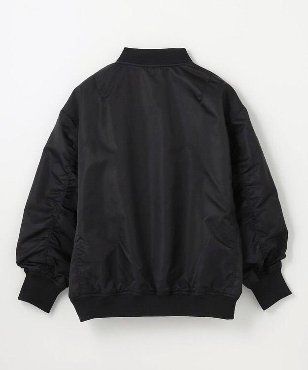 ANY 【撥水/洗濯機可】ＭＡー１ブルゾン ブラック