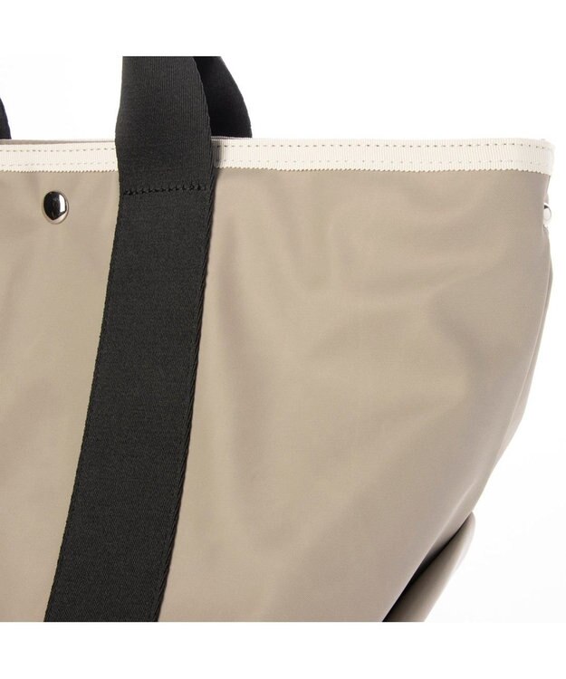 UNBILLION カシュカシュ cachecache / ナイロンツイル2wayテープトート グレー