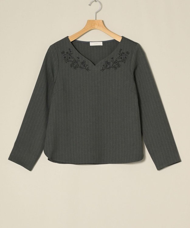 ONWARD Reuse Park 【any SiS】ブラウス秋冬 グレー