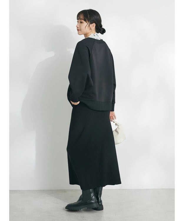 CRAFT STANDARD BOUTIQUE 軽量ボンディングパールロゴプルオーバー Black