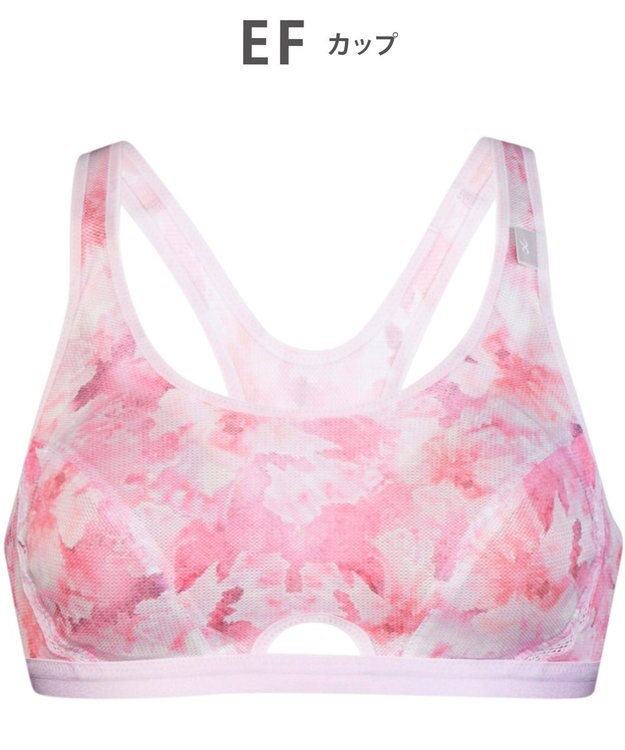 CW-X 【WOMEN】 スポーツブラ ミディアム サポートタイプ 【動いてもズレにくい】 吸汗速乾（本体） HTY007 /ワコール ピンク